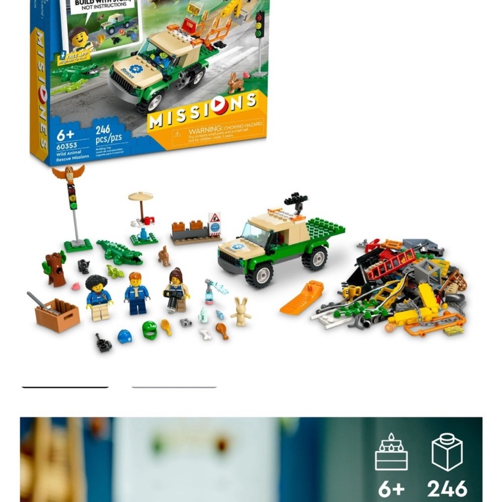LEGO CITY Wild Animal Rescue Missions 60353 Lego 60353 Lego Animals - Picture 14 of 14
